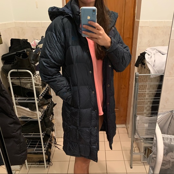 The North Face Jackets & Blazers - The North Face Navy Long Women’s Puffer